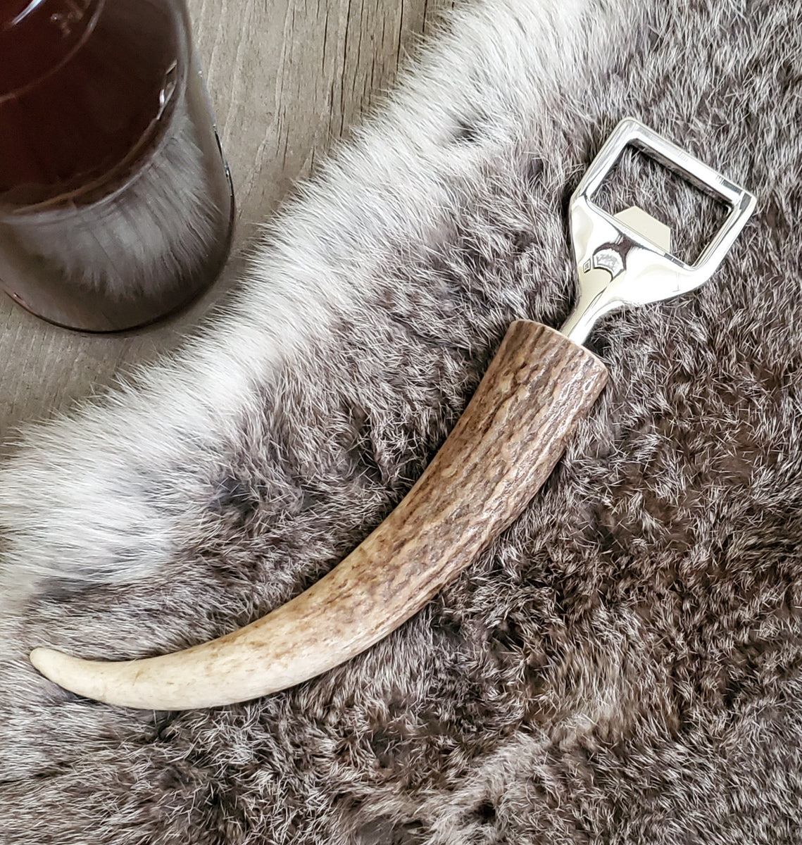 Stag Antler Bottle Opener