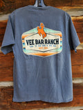 Serape Vee Bar Short Sleeve Tee