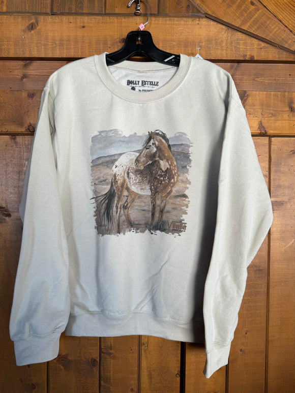 Dolly Estelle Horse Sweatshirt