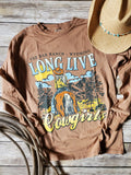 Long Live Cowgirls Long Sleeve Tee (more colors)