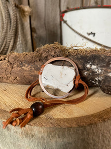 White Turquoise Bracelet