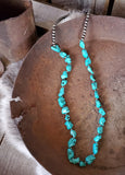 Tuquoise and Navajo Bead Necklace