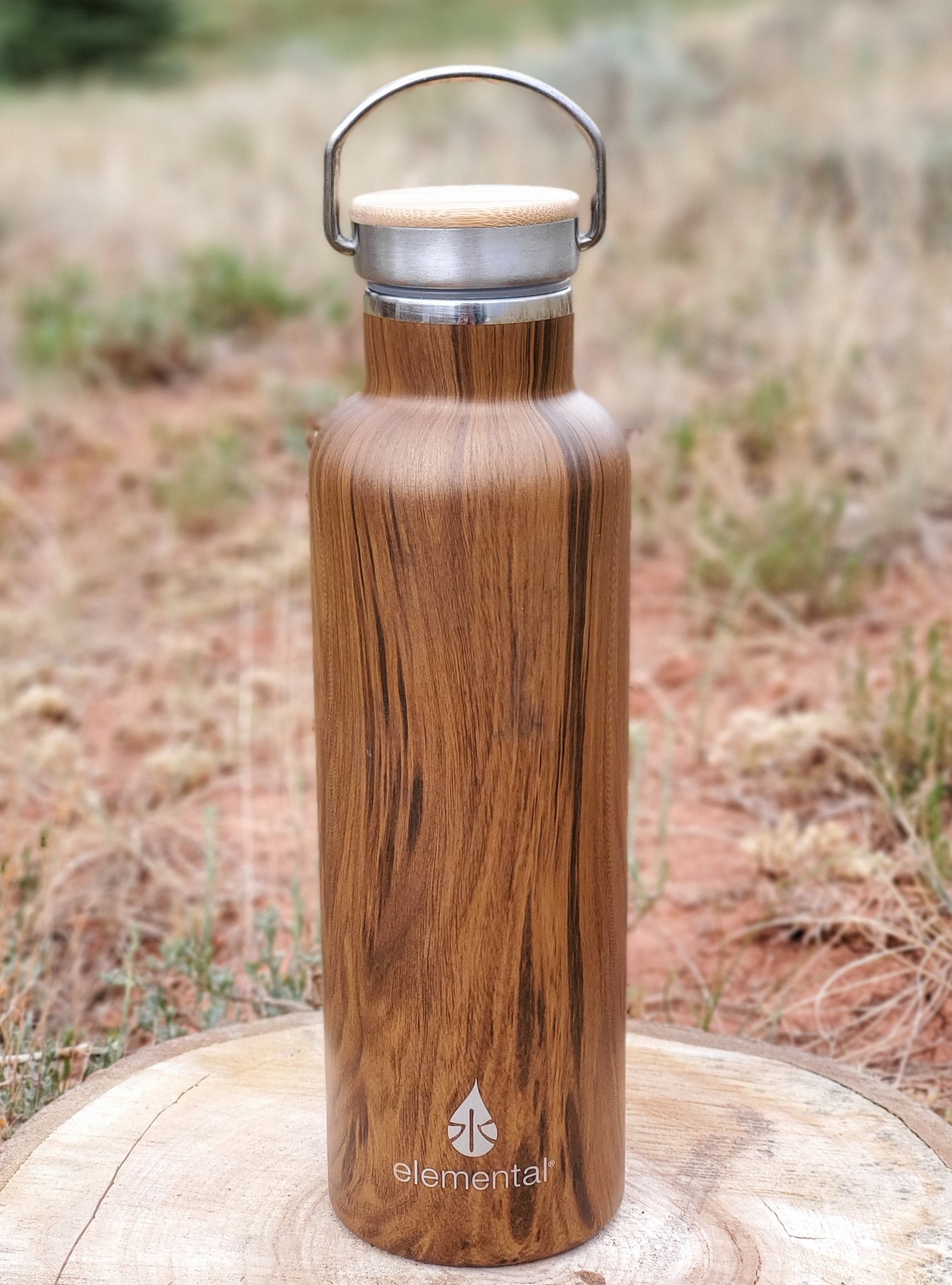 Teak Wood Tumbler and Water Bottle – Little Laramie Trading Company