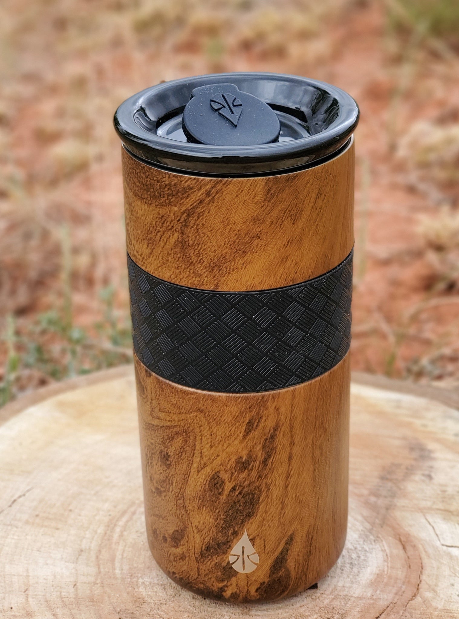 Teakwood Tumbler with Straw – S'well