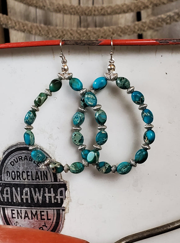 Chino Valley Turquoise Earrings