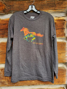 Remnant Horse Vee Bar Long Sleeve Tee