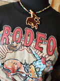 Rodeo-- Fixin' to Get Western Tee