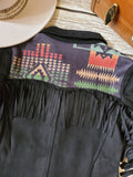 Black Western Fringe Jacket