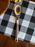 Wooden Spoon and Spatula in Natural