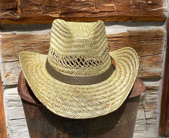 Rush Outback with Web Trim Cowboy Hat