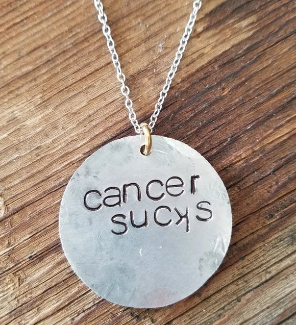 Cancer Sucks Necklace