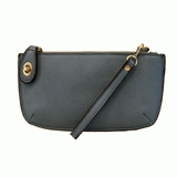 Joy Susan Crossbody Wristlet in Dark Chambray