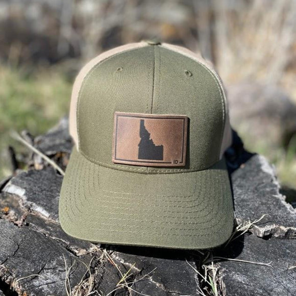 Idaho Leather Patch Hat