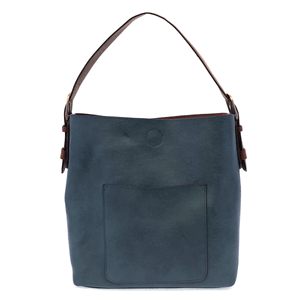 Joy Susan Hobo Bag in Dark Chambray